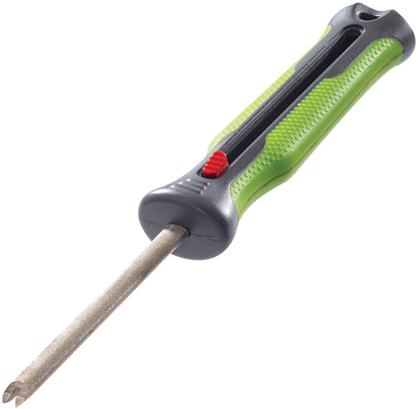 Smith's Sharpeners Gray/Green Mr. Crappie Fish Pick Knife Sharpener 51195 3 Smith's Sharpeners Gray/Green Mr. Crappie Fish Pick Knife Sharpener 51195