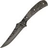 Alabama Damascus Steel Clip Pt 8.5" Fixed Blade Full Tang Knife Blank S014 -Knives = the best. ADS014