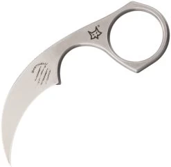 Bastinelli Creations Diagnostic Karambit Stonewash Stainless One Piece Knife 06