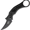 Bastinelli Creations Mako Linerlock Bronze N690 Karambit Folding Knife 18z -Knives = the best. BAS18Z