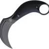 Bastinelli Creations BAK Fixed Blade Black PVD Karambit Knife 213B -Knives = the best. BAS213B