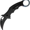 Brighten Blades Moonstruck Karambit Framelock Carbon Fiber Folding Pocket Knife 599TICV -Knives = the best. BB599TICV