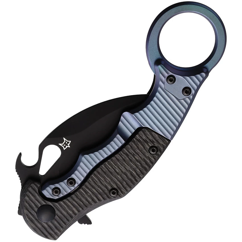 Brighten Blades Moonstruck Karambit Framelock Carbon Fiber Folding Pocket Knife 599TICV 4 Brighten Blades Moonstruck Karambit Framelock Carbon Fiber Folding Pocket Knife 599TICV - Image 2