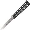 Bear & Son 30th Anniversary 9.25" Black Butterfly Balisong Knife Ann114b