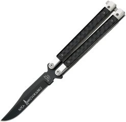 Bear & Son Butterfly Carbon Fiber Knife (Balisong) Cf17