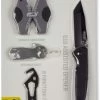 Bear Edge 4 Piece Combo Quick Assist Folding Knife Sharpener Multi Tool Set 818