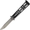 Benchmark 9" Butterfly Black Stonewash Knife (Butterfly) 017 -Knives = the best. BM017