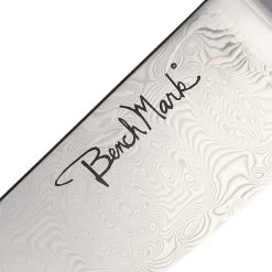 Benchmark Chef's Japanese Curly Birch & Resin Damascus Kitchen Knife 122 -Knives = the best. BMK122 add 03