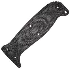 Boker GEK Black Micarta Knife Making Handle Scales W/ Handle Screws 128646