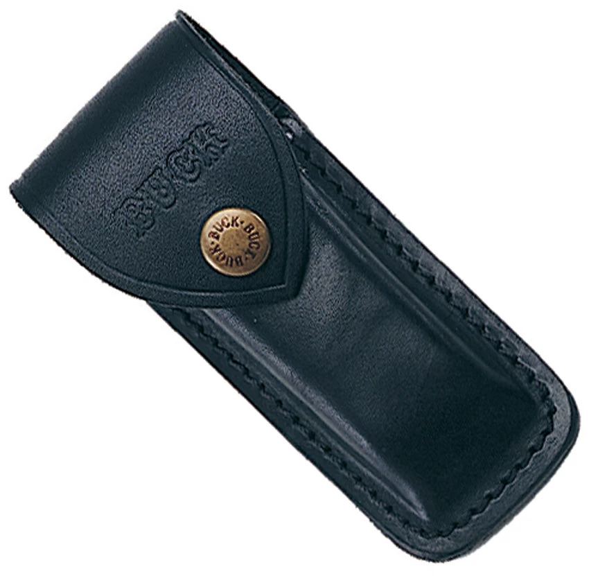 BUCK Knives Model 112 Lockback Folding Ranger Black Leather Belt Sheath 112S 3 BUCK Knives Model 112 Lockback Folding Ranger Black Leather Belt Sheath 112S