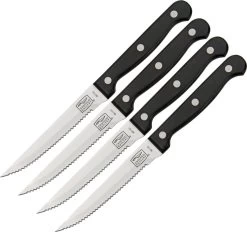 Chicago Cutlery 4pc Kitchen Essentials High Carbon Steak Knife Set 01393