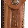 Case Cutlery XX Brown Leather Construction Three Blade Hobo Knife Sheath 01049