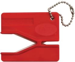 Case Cutlery XX Keyring Chain Knife Blade Fishing Hook Red Sharpener 52451