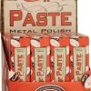 Case XX 24 Pack Of 1.76oz Metal Polish Paste W/ Cardboard Counter Display P24 -Knives = the best. CAP24