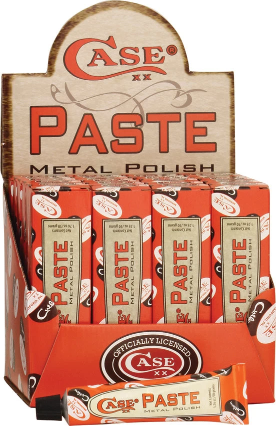 Case XX 24 Pack Of 1.76oz Metal Polish Paste W/ Cardboard Counter Display P24 3 Case XX 24 Pack Of 1.76oz Metal Polish Paste W/ Cardboard Counter Display P24
