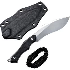 Civivi Vaquita II Black G10 Nitro-V Mini Kukri Fixed Blade Neck Knife 047C1 -Knives = the best. CIVC047C1 add 02