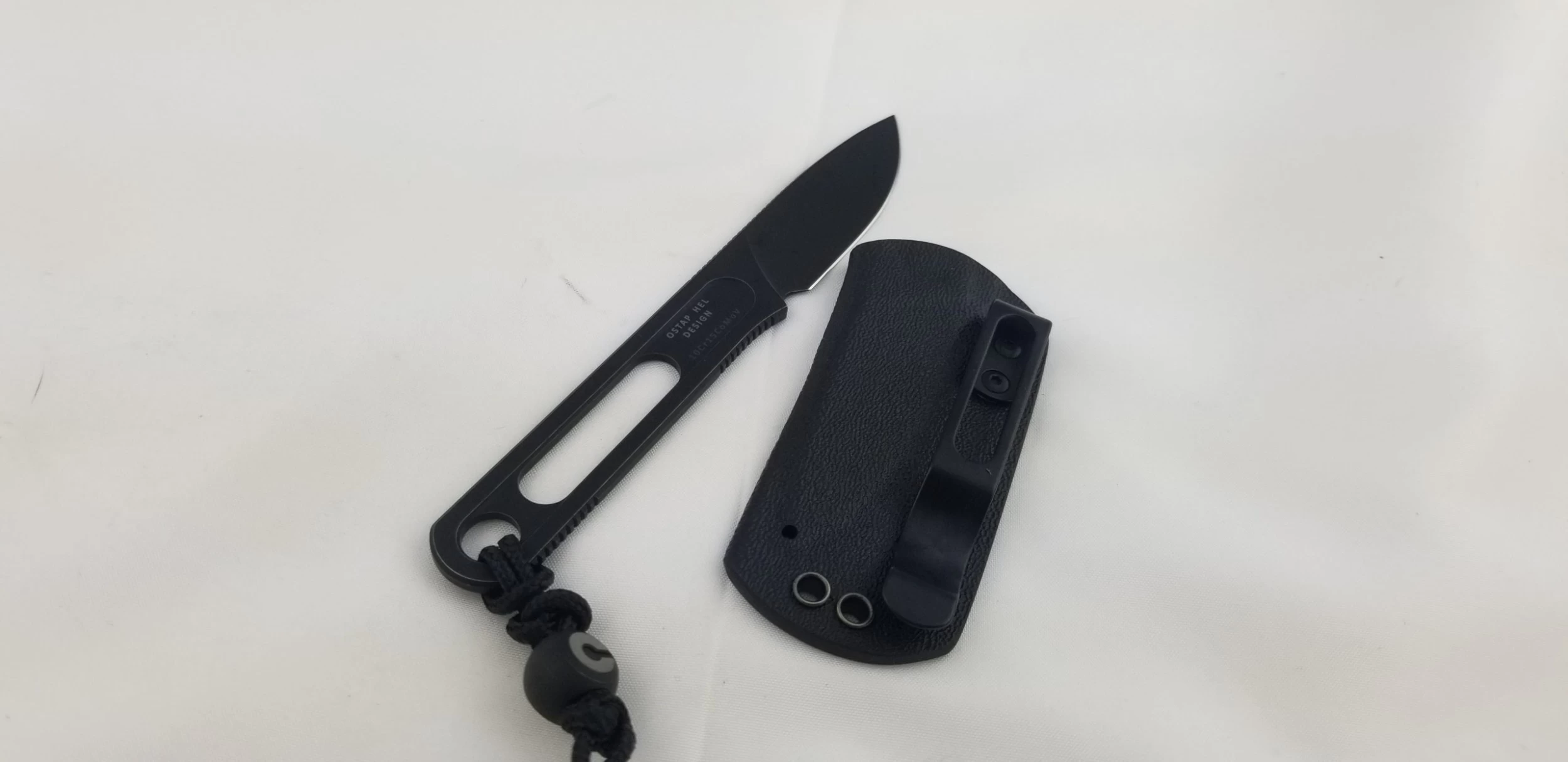 Civivi Minimis Black 10Cr15CoMoV Fixed Blade Neck Knife W/ Kydex Sheath 200261 11 Civivi Minimis Black 10Cr15CoMoV Fixed Blade Neck Knife W/ Kydex Sheath 200261 - Image 9