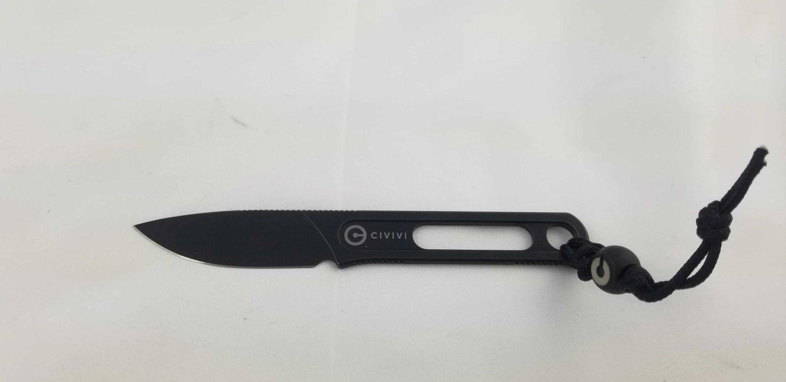 Civivi Minimis Black 10Cr15CoMoV Fixed Blade Neck Knife W/ Kydex Sheath 200261 12 Civivi Minimis Black 10Cr15CoMoV Fixed Blade Neck Knife W/ Kydex Sheath 200261 - Image 10