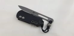 Civivi Minimis Gray 10Cr15CoMoV Fixed Blade Neck Knife W/ Kydex Sheath 200262 -Knives = the best. CIVC200262 add 07