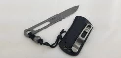 Civivi Minimis Gray 10Cr15CoMoV Fixed Blade Neck Knife W/ Kydex Sheath 200262 -Knives = the best. CIVC200262 add 08