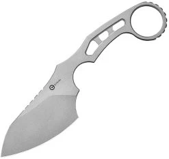 Civivi Planck Stonewashed Fixed Blade Neck Knife 2022a