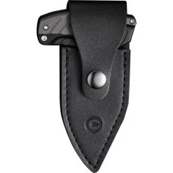 Civivi Typhoeus Folding Push Dagger Knife Black & Gray Aluminum 14C28N Blade W/ Sheath 210363 -Knives = the best. CIVC210363 add 05