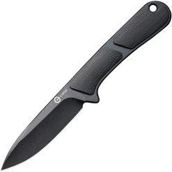 Civivi Mini Elementum Black G10 Nitro-V Drop Point Fixed Blade Neck Knife 230101