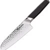 Coolhand Santoku Black Ebony Wood 440C Stainless Kitchen Knife 7197CE