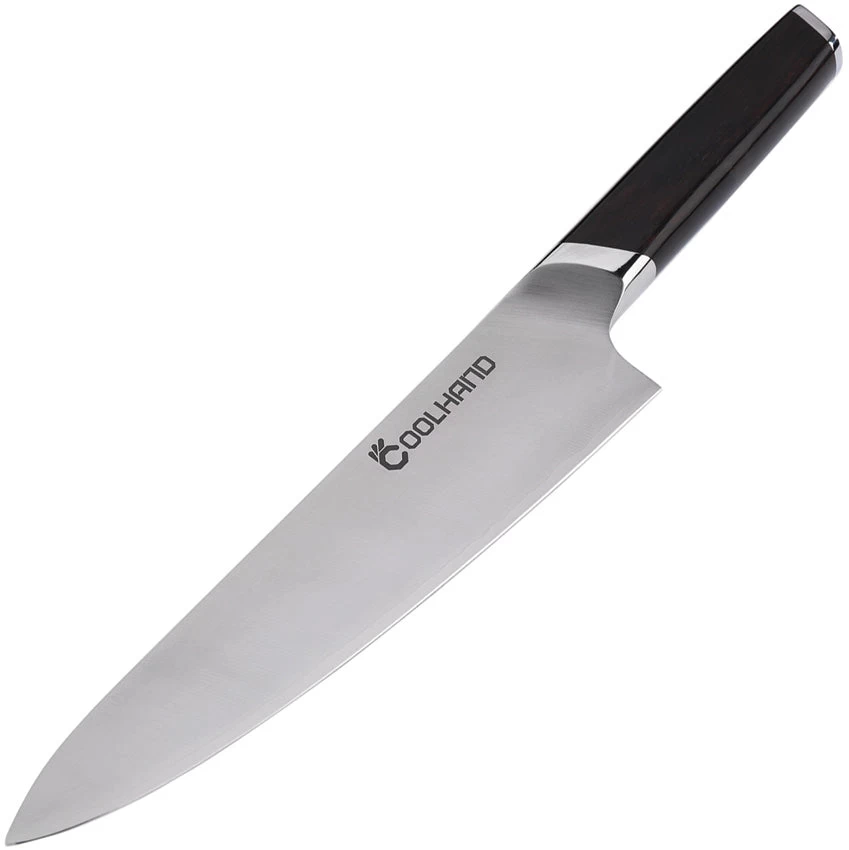 Coolhand Chef's Black Ebony Wood 1.4116 Stainless Kitchen Knife 7198C2E 3 Coolhand Chef's Black Ebony Wood 1.4116 Stainless Kitchen Knife 7198C2E