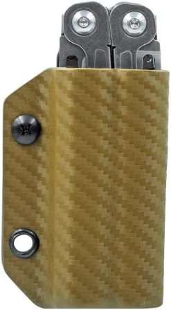 Clip & Carry Tan Leatherman Multi-Tool Wingman Sidekick Models Sheath 005