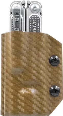 Clip & Carry Tan Leatherman Free P2 Multi-Tool Models Sheath 023