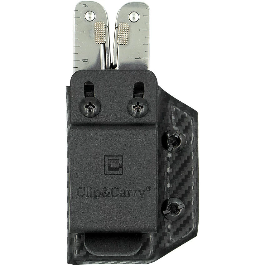 Clip & Carry Black Kydex Victorinox Swiss Multi-Tool Models Belt Sheath 047 4 Clip & Carry Black Kydex Victorinox Swiss Multi-Tool Models Belt Sheath 047 - Image 2