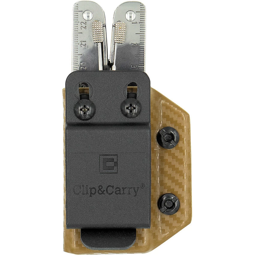 Clip & Carry Brown Kydex Victorinox Swiss Multi-Tool Models Belt Sheath 049 4 Clip & Carry Brown Kydex Victorinox Swiss Multi-Tool Models Belt Sheath 049 - Image 2