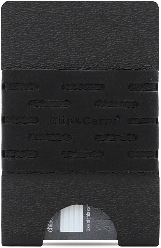 Clip & Carry Black Kydex Slydex Minimalist EDC Wallet 077 3 Clip & Carry Black Kydex Slydex Minimalist EDC Wallet 077
