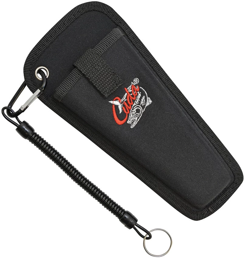 Camillus Cuda Fishing Pliers/Snips 8" Black Nylon Belt Sheath W/ Lanyard 18189 3 Camillus Cuda Fishing Pliers/Snips 8" Black Nylon Belt Sheath W/ Lanyard 18189