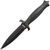 Coleman Black Double Edge Stainless Fixed Blade Neck Knife W/Sheath N2012 -Knives = the best. CMN2012