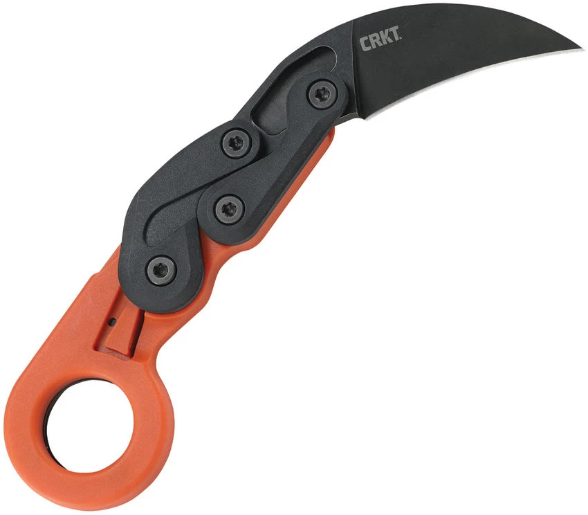 CRKT Provoke Zap Kinematic Orange Karambit Folding Knife 4041O 3 CRKT Provoke Zap Kinematic Orange Karambit Folding Knife 4041O