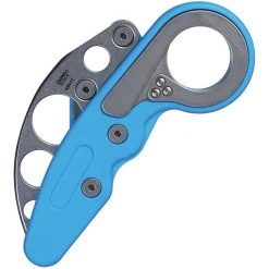 CRKT Provoke Kinematic Blue Karambit Training Folding Stainless Knife 4041T -Knives = the best. CR4041T add 02