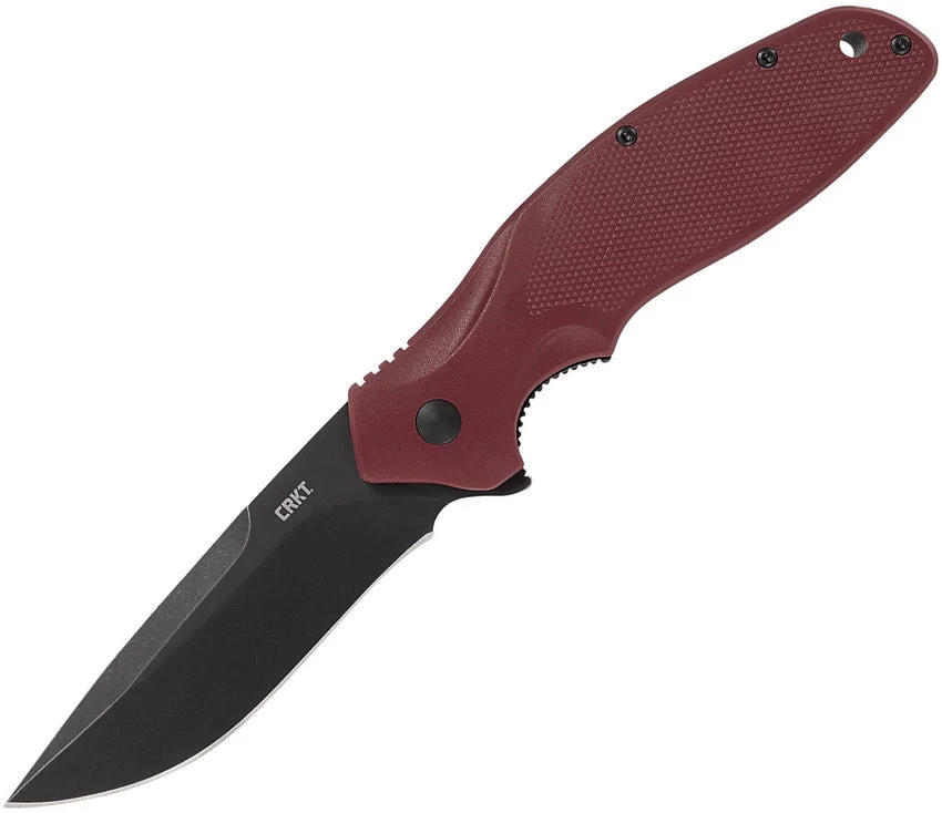 CRKT Shenanigan Linerlock A/O Red GRN Folding 1.4116 Steel Pocket Knife 800RKP 3 CRKT Shenanigan Linerlock A/O Red GRN Folding 1.4116 Steel Pocket Knife 800RKP