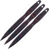 CRKT Ken Onion Black & Red 1050 Carbon Steel 3pc Throwing Knives W/ Sheath K930RKP 2 CRKT Ken Onion Black & Red 1050 Carbon Steel 3pc Throwing Knives W/ Sheath K930RKP -Knives = the best. CRK930RKP