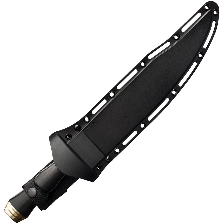 Cold Steel Natchez Black Smooth G10 Carbon Steel Fixed Blade Bowie Knife 16DN 4 Cold Steel Natchez Black Smooth G10 Carbon Steel Fixed Blade Bowie Knife 16DN - Image 2