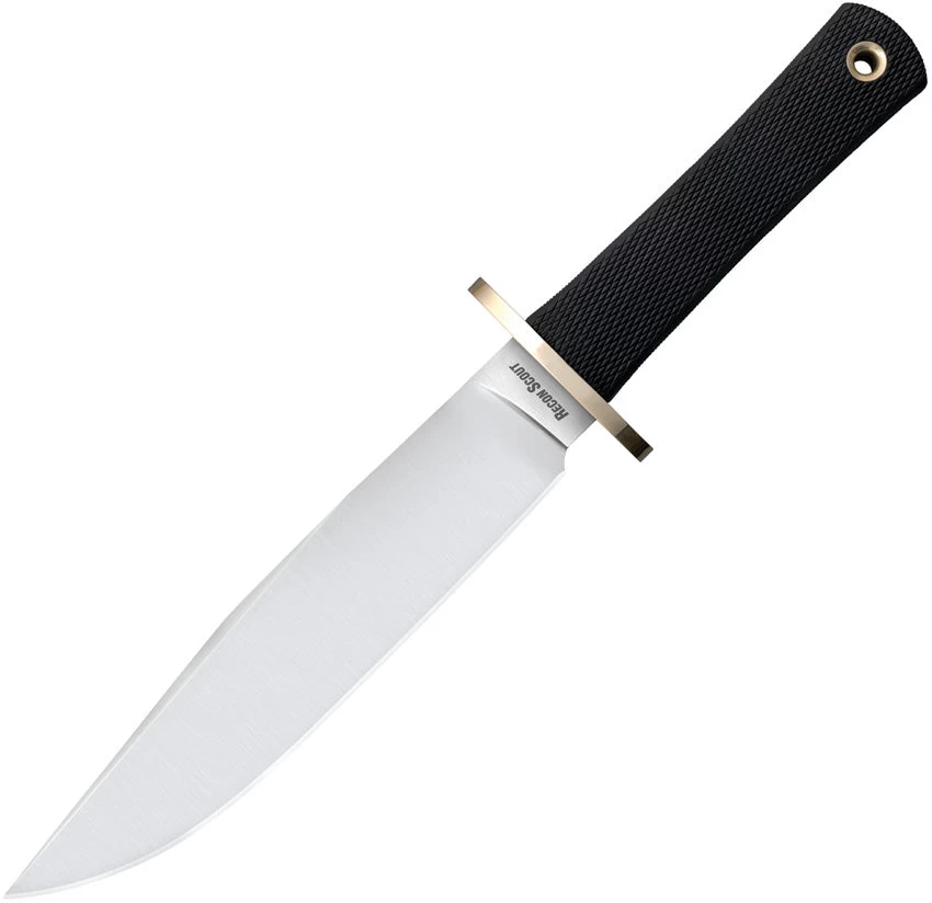 Cold Steel Recon Scout Bowie Black Smooth Carbon Steel Fixed Blade Knife 37RS 3 Cold Steel Recon Scout Bowie Black Smooth Carbon Steel Fixed Blade Knife 37RS