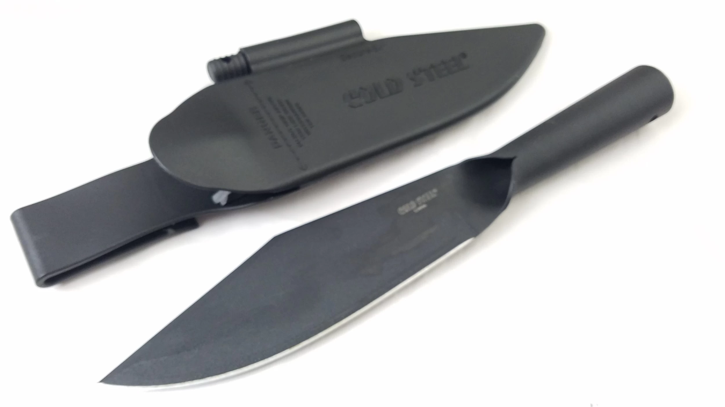 Cold Steel Bowie Bushman 12" Fixed Blade Knife + Sheath & Fire Starter 95BBUSK 4 Cold Steel Bowie Bushman 12" Fixed Blade Knife + Sheath & Fire Starter 95BBUSK - Image 2