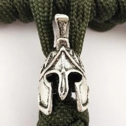 Coeburn Tool Green Paracord Lanyard W/ Spartan Helmet Bead 904G -Knives = the best. CT904G add 04