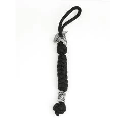 Coeburn Tool Black Paracord Lanyard W/ Spartan Helmet Bead 997BLK
