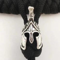 Coeburn Tool Black Paracord Lanyard W/ Spartan Helmet Bead 997BLK -Knives = the best. CT997BLK add 03