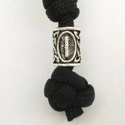 Coeburn Tool Black Paracord Lanyard W/ Spartan Helmet Bead 997BLK -Knives = the best. CT997BLK add 04