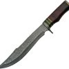 Damascus 15" Exotic Damascus Red Green & Brass Bowie Knife + Sheath 1240 2 Damascus 15" Exotic Damascus Red Green & Brass Bowie Knife + Sheath 1240 -Knives = the best. DM1240