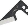 Darrel Ralph DGT Fist Bump Stainless One Piece Fixed Push Knife 034