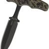 Darrel Ralph Green Fixed Blade Push Dagger Knife 068